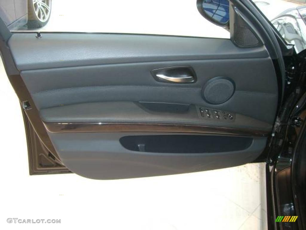 2008 3 Series 335xi Sedan - Jet Black / Black photo #31