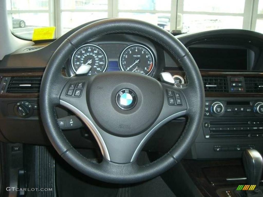 2008 3 Series 335xi Sedan - Jet Black / Black photo #39