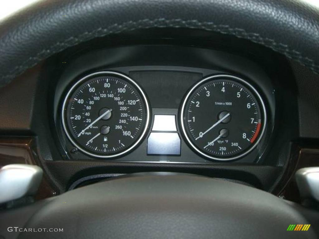 2008 3 Series 335xi Sedan - Jet Black / Black photo #43