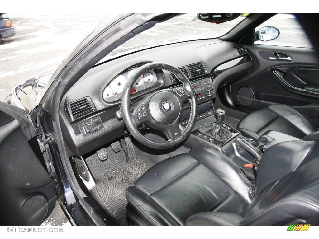 2001 M3 Convertible - Orient Blue Metallic / Black photo #10