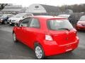 2007 Absolutely Red Toyota Yaris 3 Door Liftback  photo #8