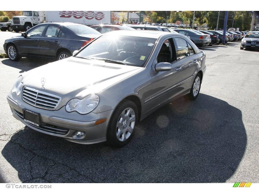 2005 C 240 4Matic Sedan - Pewter Silver Metallic / Black photo #1