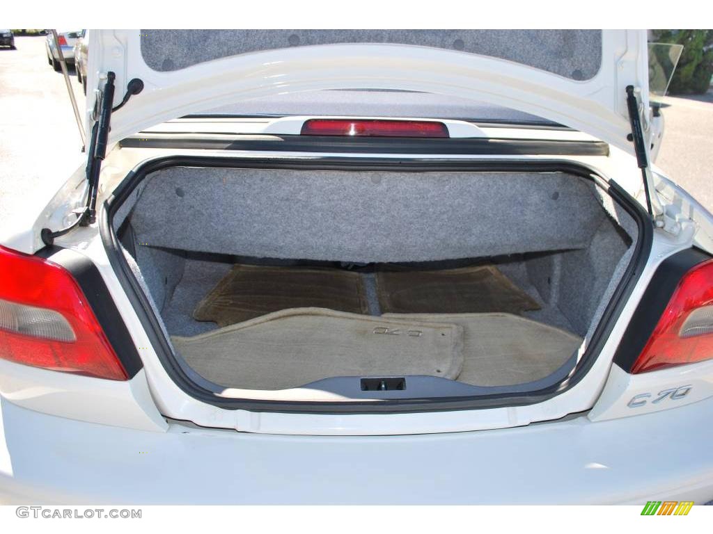 2002 C70 HT Convertible - White / Beige photo #21