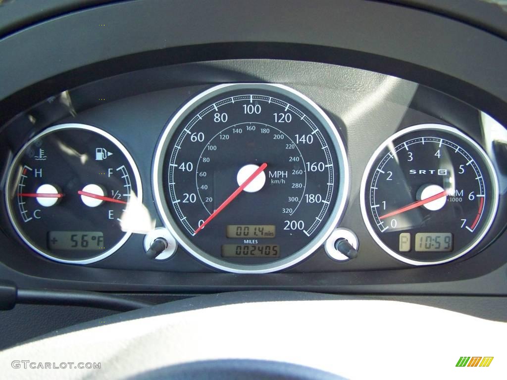 2005 Chrysler Crossfire SRT-6 Coupe Gauges Photo #21638212