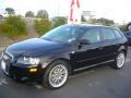 2006 Brilliant Black Audi A3 3.2 S Line quattro  photo #1