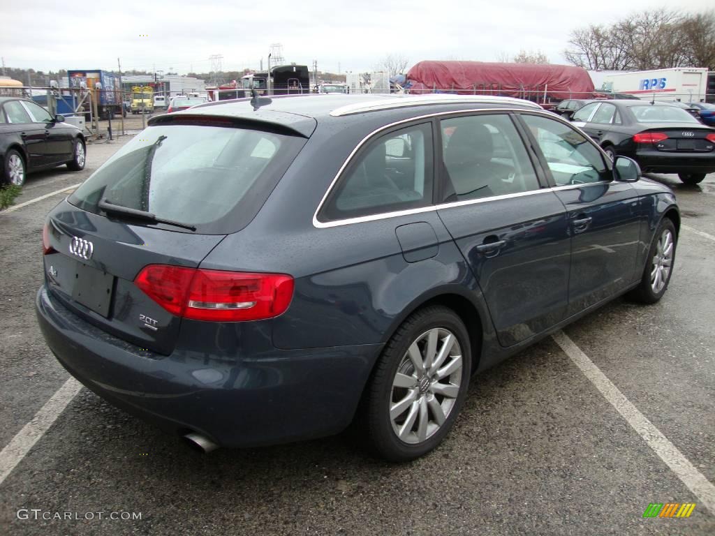 2009 A4 2.0T quattro Avant - Meteor Grey Pearl Effect / Black photo #7