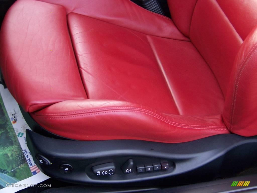 2006 M3 Coupe - Silver Grey Metallic / Imola Red photo #20