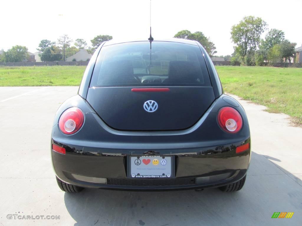 2009 New Beetle 2.5 Coupe - Black / Black photo #2