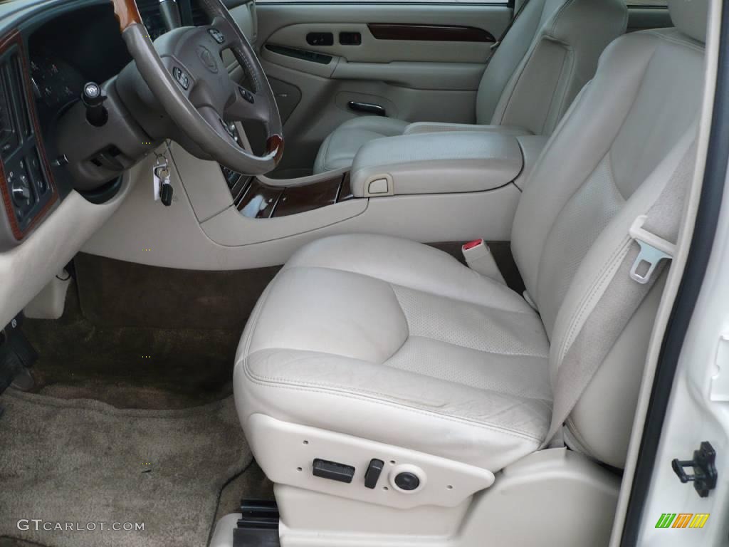 2003 Escalade EXT AWD - White Diamond / Shale photo #6