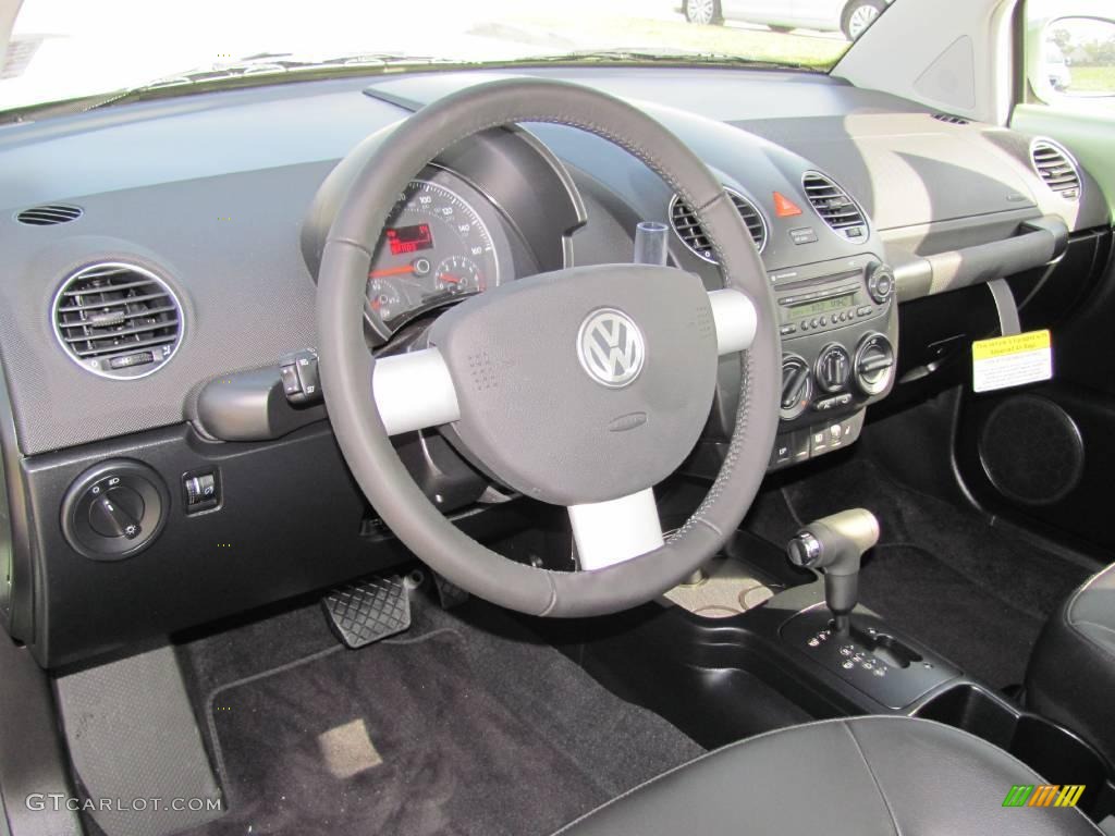 2009 New Beetle 2.5 Coupe - Gecko Green Metallic / Black photo #5