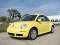 2009 Sunflower Yellow Volkswagen New Beetle 2.5 Coupe  photo #1