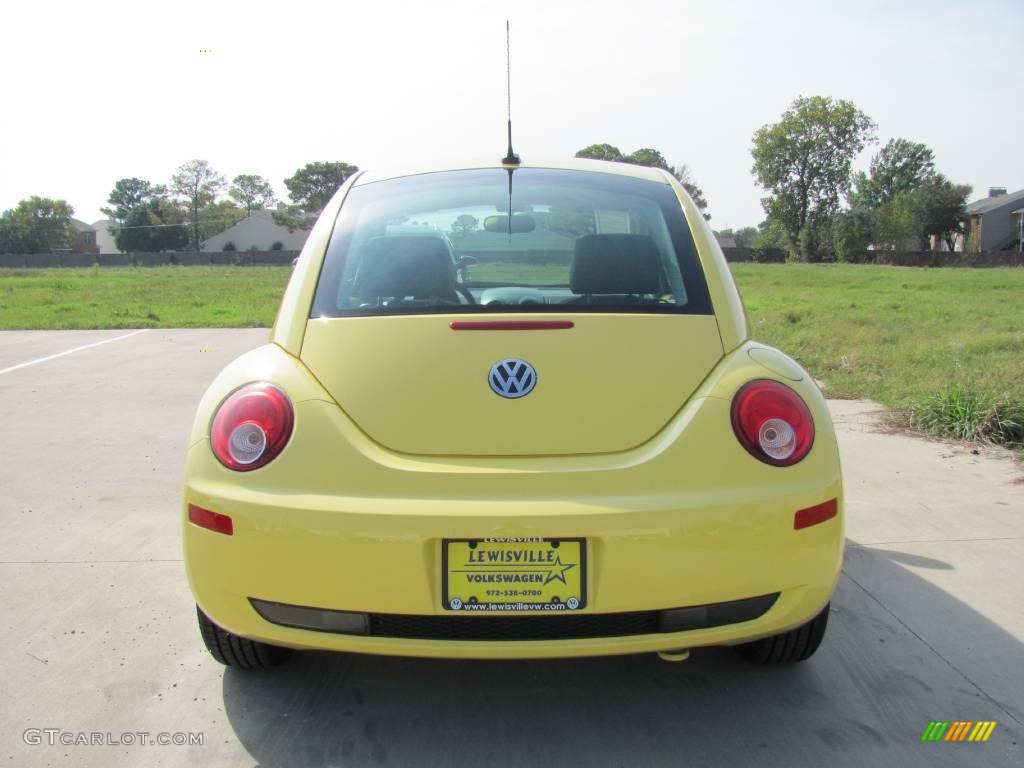2009 New Beetle 2.5 Coupe - Sunflower Yellow / Black photo #2
