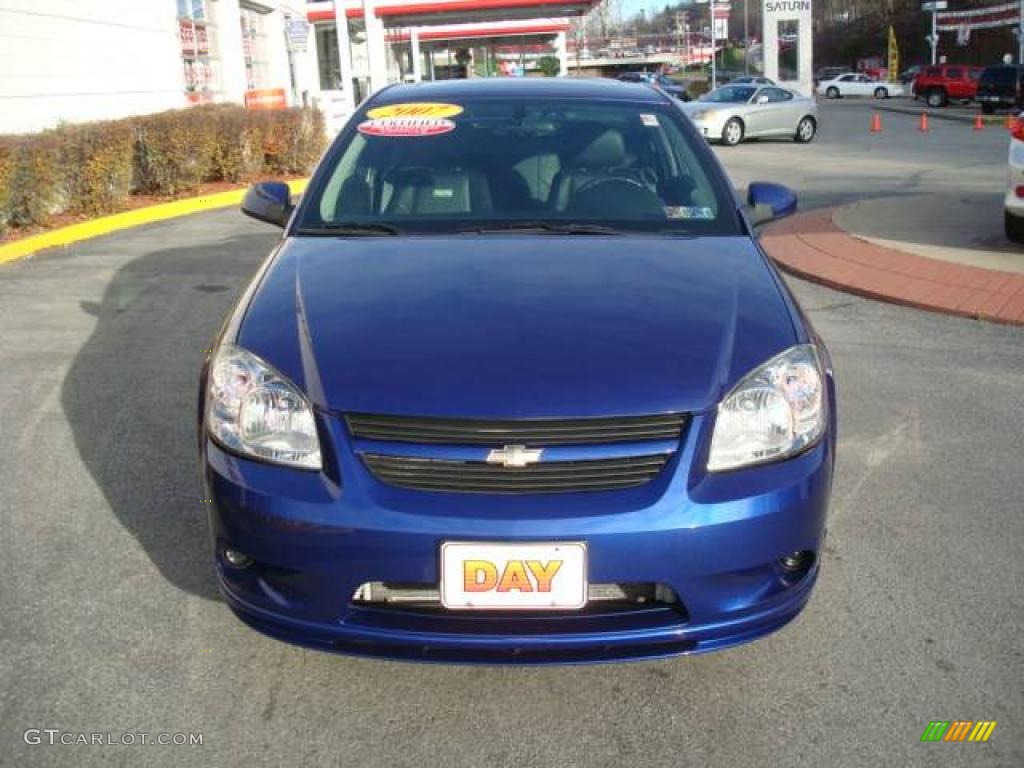 2007 Cobalt SS Supercharged Coupe - Laser Blue Metallic / Ebony photo #6