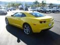 2010 Rally Yellow Chevrolet Camaro LT/RS Coupe  photo #7