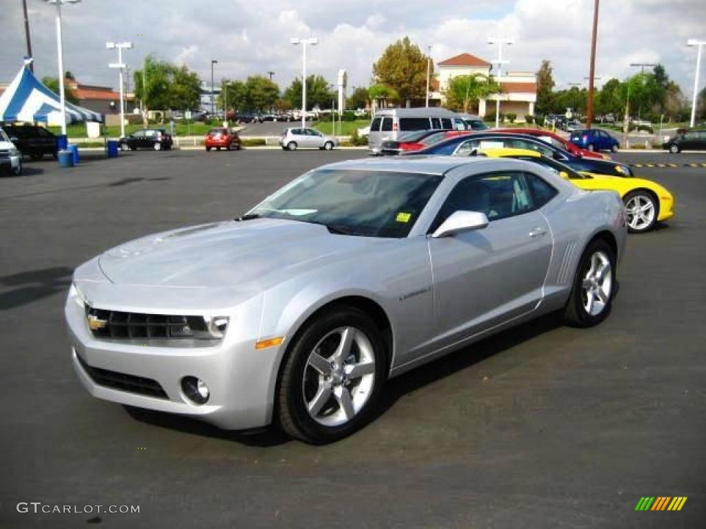 2010 Camaro LT Coupe - Silver Ice Metallic / Gray photo #4