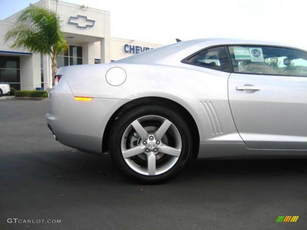 2010 Camaro LT Coupe - Silver Ice Metallic / Gray photo #10