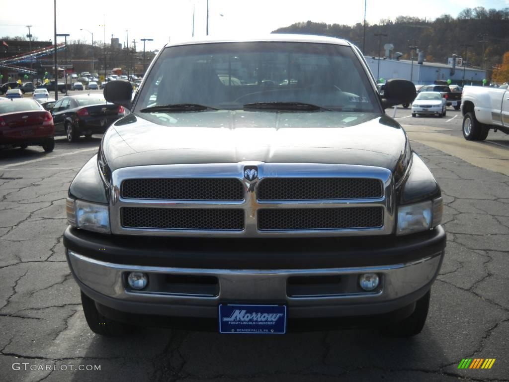 1999 Ram 1500 SLT Extended Cab 4x4 - Emerald Green Pearl / Agate Black photo #19