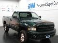 2001 Forest Green Pearl Dodge Ram 1500 Sport Regular Cab 4x4  photo #1