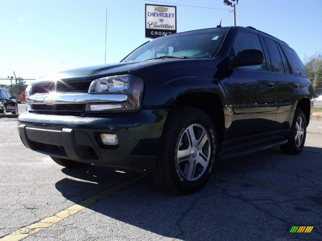 2005 TrailBlazer LT - Emerald Jewel Green Metallic / Ebony photo #1