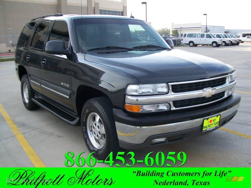 2003 Tahoe LT - Dark Gray Metallic / Gray/Dark Charcoal photo #1