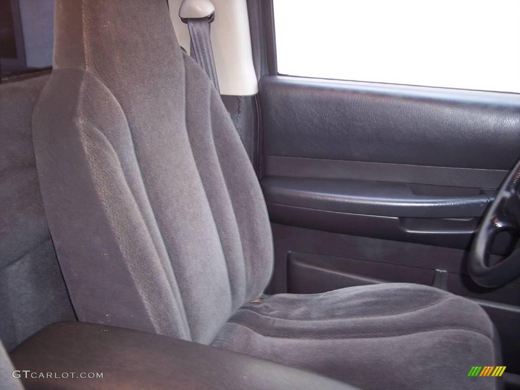 2002 Dakota SXT Regular Cab 4x4 - Graphite Metallic / Dark Slate Gray photo #37