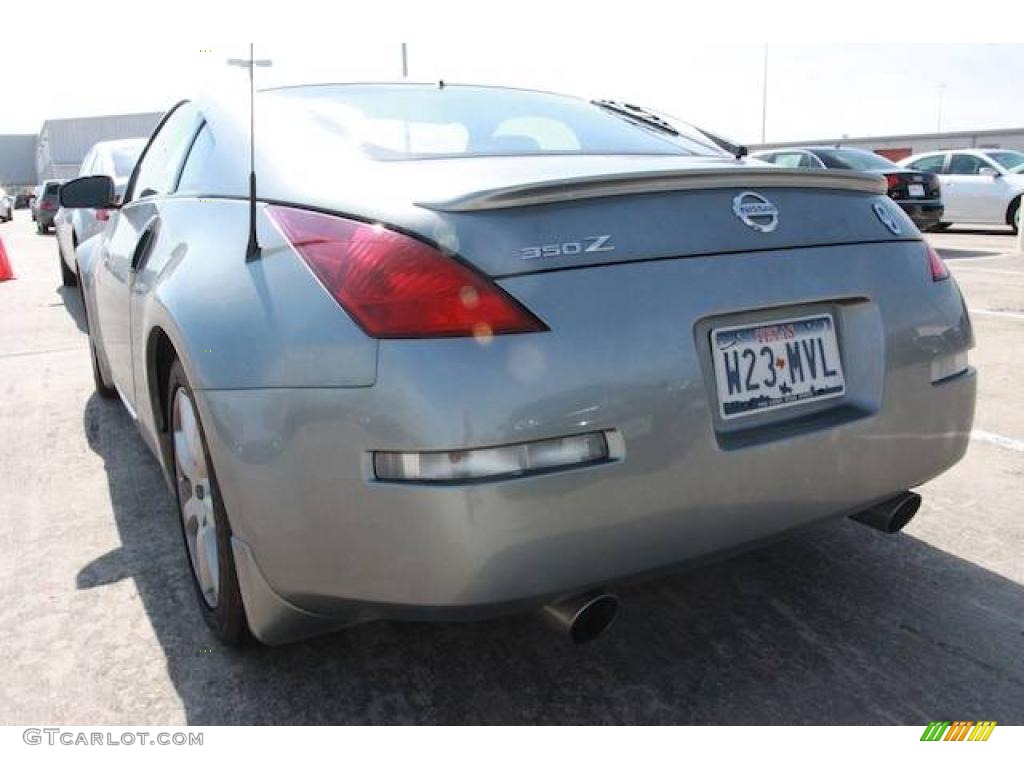 2004 350Z Touring Coupe - Silverstone Metallic / Charcoal photo #2