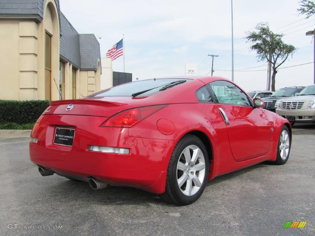 2005 350Z Touring Coupe - Redline / Frost photo #7