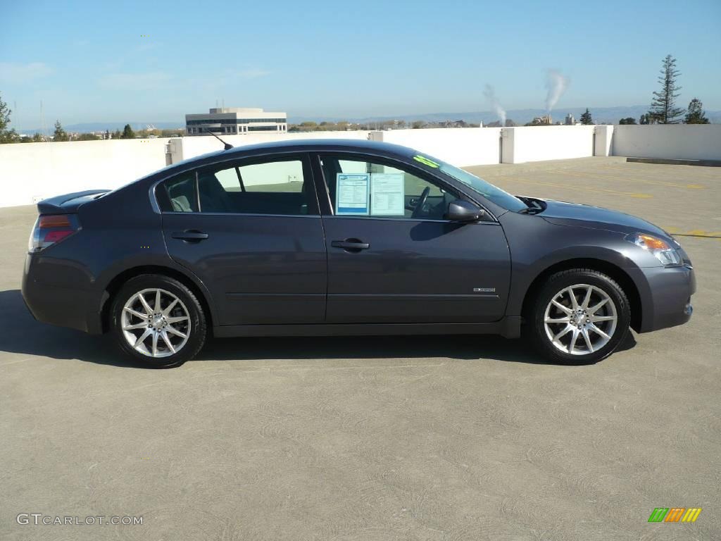 2007 Altima Hybrid - Dark Slate Metallic / Charcoal photo #7