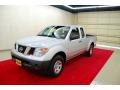 2008 Radiant Silver Nissan Frontier XE King Cab  photo #3