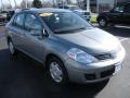 2009 Brillant Silver Nissan Versa 1.8 S Sedan  photo #3