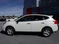 2010 Phantom White Nissan Rogue S 360 Value Package  photo #2