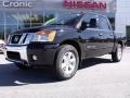 Galaxy Black - Titan SE Crew Cab Photo No. 1
