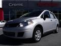 2010 Brilliant Silver Metallic Nissan Versa 1.6 Sedan  photo #1