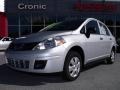 2010 Brilliant Silver Metallic Nissan Versa 1.6 Sedan  photo #2