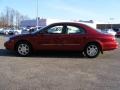 2001 Toreador Red Metallic Mercury Sable LS Premium Sedan  photo #2