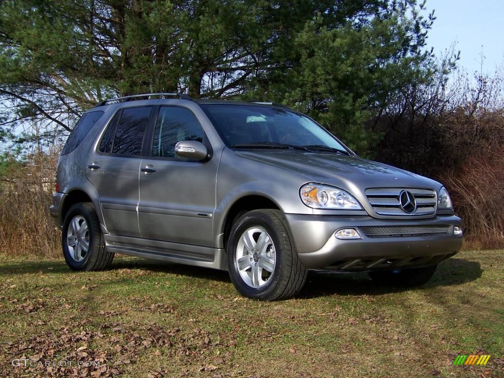 2005 ML 350 4Matic Special Edition - Pewter Metallic / Ash photo #3