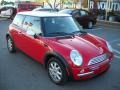 Chili Red 2002 Mini Cooper Hardtop