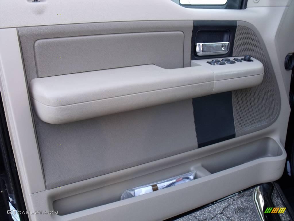 2006 F150 XLT SuperCab - Black / Medium/Dark Flint photo #11