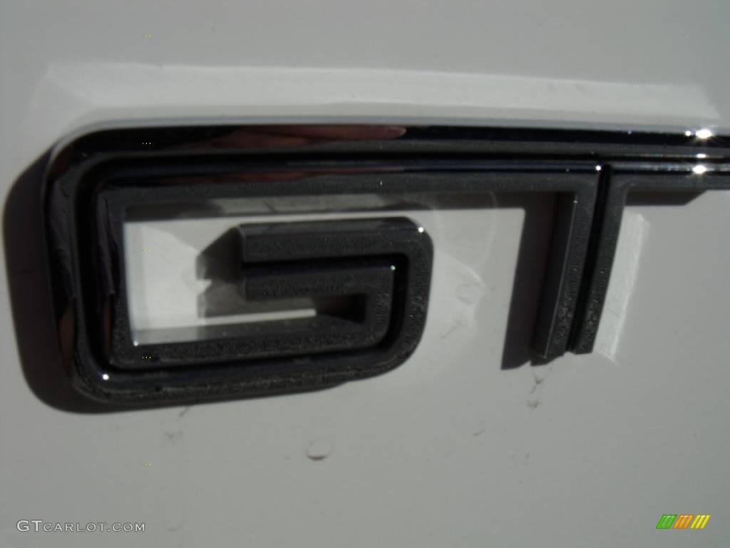 2007 Mustang GT Premium Convertible - Performance White / Dark Charcoal photo #9
