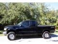 2001 Black Ford F150 XLT SuperCab 4x4  photo #3