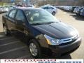 Ebony Black - Focus S Sedan Photo No. 4