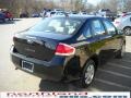 2010 Ebony Black Ford Focus S Sedan  photo #7