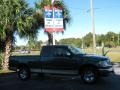 2000 Amazon Green Metallic Ford F150 XLT Extended Cab  photo #2