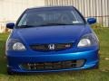 2003 Vivid Blue Honda Civic Si Hatchback  photo #2