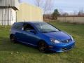 2003 Vivid Blue Honda Civic Si Hatchback  photo #3