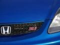 2003 Vivid Blue Honda Civic Si Hatchback  photo #11