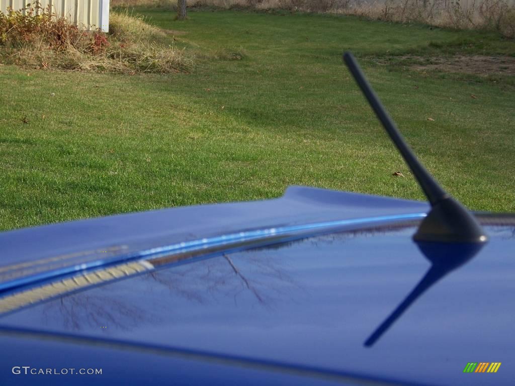 2003 Civic Si Hatchback - Vivid Blue / Black photo #12