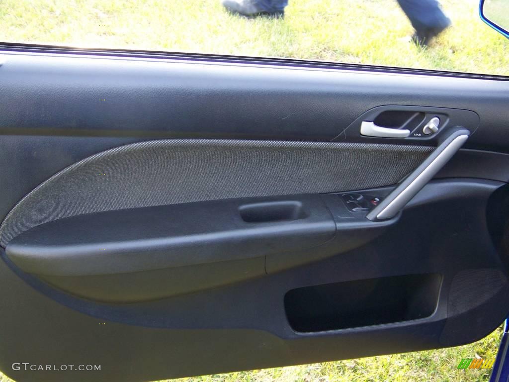 2003 Civic Si Hatchback - Vivid Blue / Black photo #17