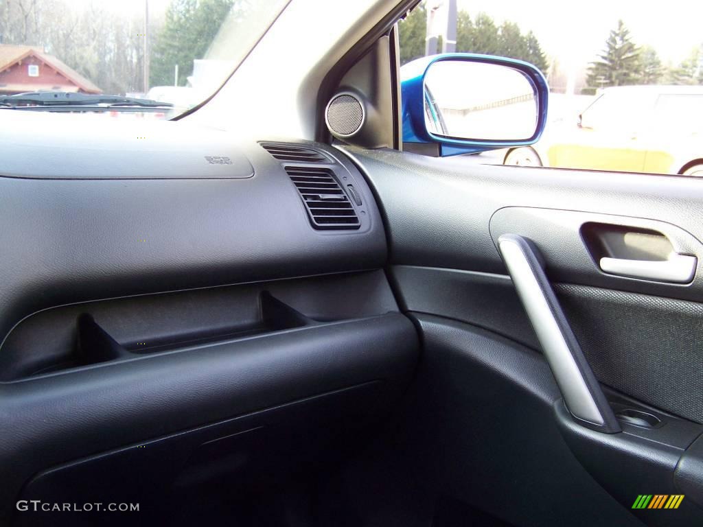 2003 Civic Si Hatchback - Vivid Blue / Black photo #25