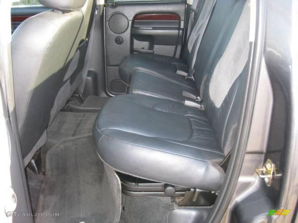 2003 Ram 1500 Laramie Quad Cab 4x4 - Graphite Metallic / Dark Slate Gray photo #26